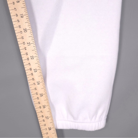 NWT JUICY COUTURE SET Pants + Pullover Sweater BLEACHED WHITE Size MEDIUM - Picture 8 of 16